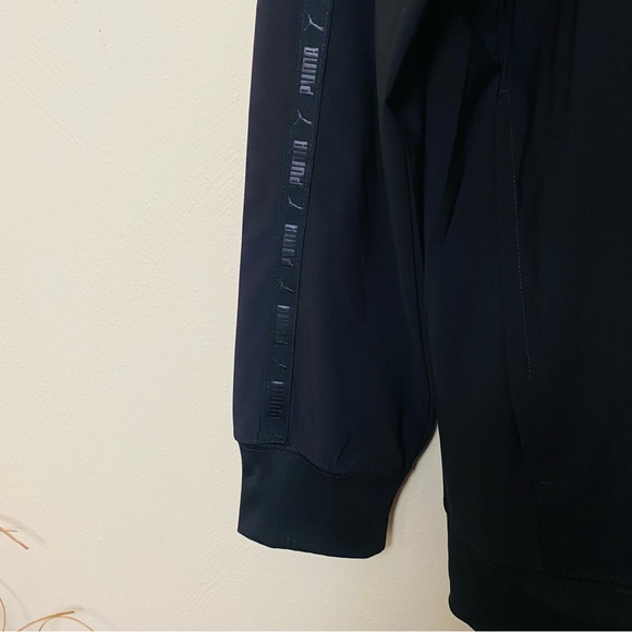 NWT Puma Women's Black Bomber Jacket/ Sz L - Picture 7 of 14